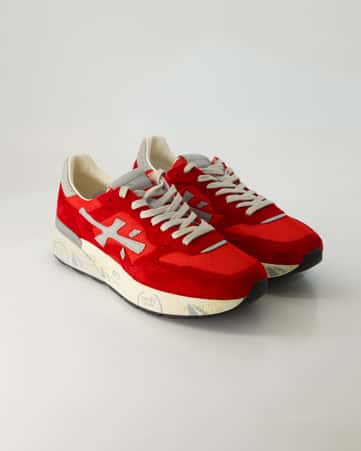 Sneaker low Premiata Mick in Rot