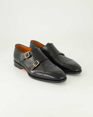Schnürschuhe klassisch Santoni AXEL-B-NTGN01 in Schwarz
