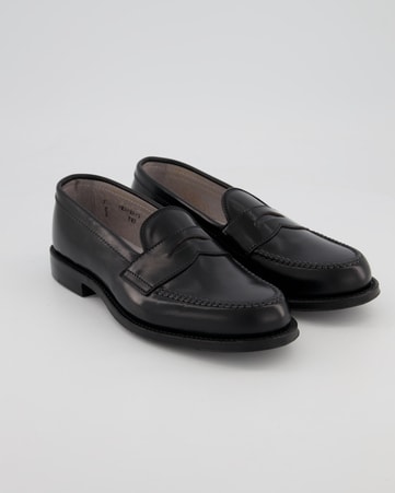 Slipper  Alden 987 Cordovan in Schwarz