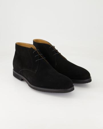 Stiefeletten  Benson´s Velour Nero in Schwarz