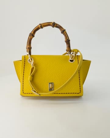Handtaschen Visona 20149 in Gelb