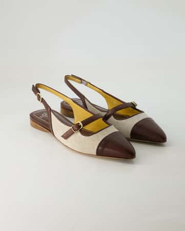 Slingpumps Trumans 4312 in Braun