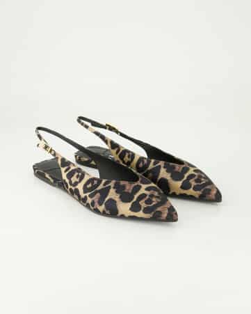 Slingpumps Le Silla 9006D020MTPPSAT897 in Beige