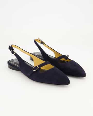 Slingpumps Trumans 9733 in Blau