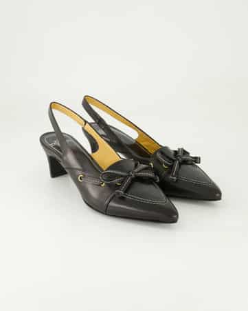Slingpumps Trumans 4334 in Schwarz