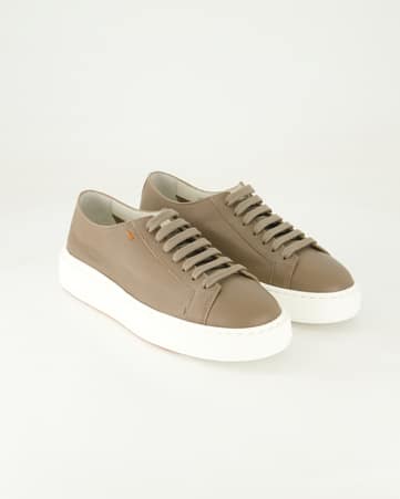 Sneaker low Santoni Cleanic 2 in Braun