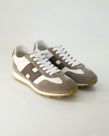 Sneaker low Hogan H727 Allacciato in Braun