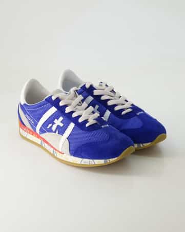 Sneaker low Premiata Jacky X in Blau