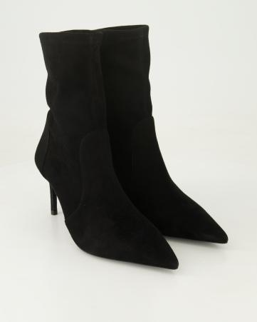 Klassische Stiefeletten Stuart Weitzman Power Bootie 75 in Schwarz