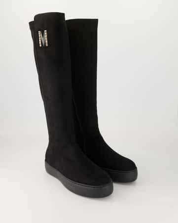 Klassische Stiefel Mania 1202 in Schwarz