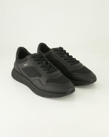 Sneaker low Boss Titanium_Runn_methal in Schwarz