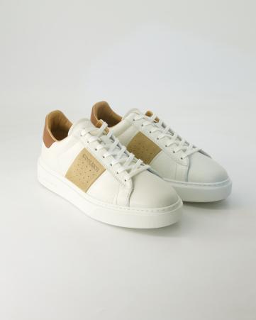 Sneaker low Woolrich Classic Court Band in Beige