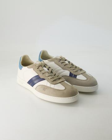 Sneaker low Woolrich Double U.T in Beige