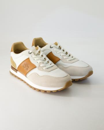 Sneaker low La Martina LFM261.040.AE0.E9 in Beige