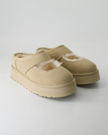 Pantoletten UGG W Bea Mary Jane in Beige
