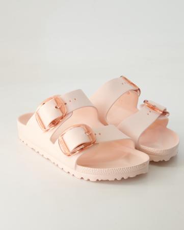 Pantoletten Birkenstock Arizona Big Buckle EVA in Rosa