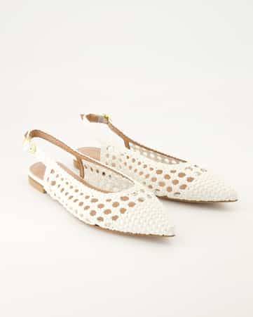 Slingpumps Konstantin Starke 1969 in Weiß