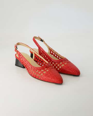 Slingpumps Brunate 32376 in Rot