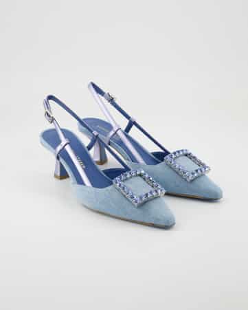Slingpumps Konstantin Starke Stefi in Blau