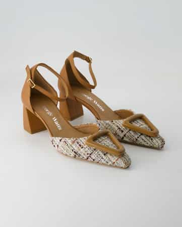 Slingpumps George Watts N510-404 in Braun