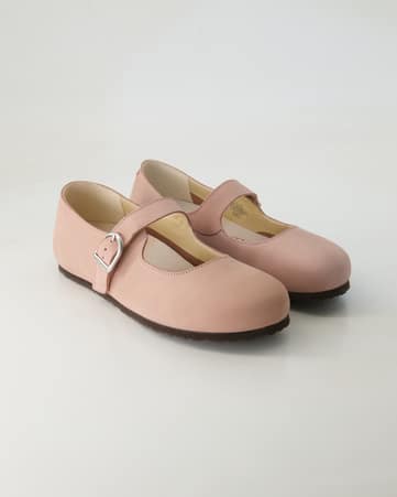 Ballerinas Birkenstock Santa Clarita Nubukleder in Rosa