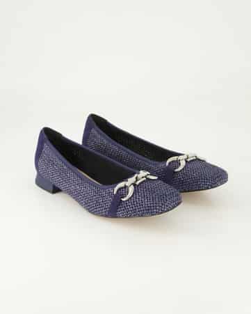 Ballerinas Terry A19 in Blau