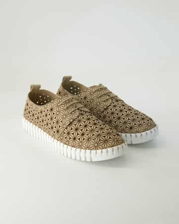 Slipper Terry Poppy in Beige