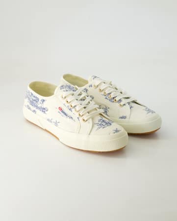 Sneaker low Superga 2750  Toile De Jouy in Beige