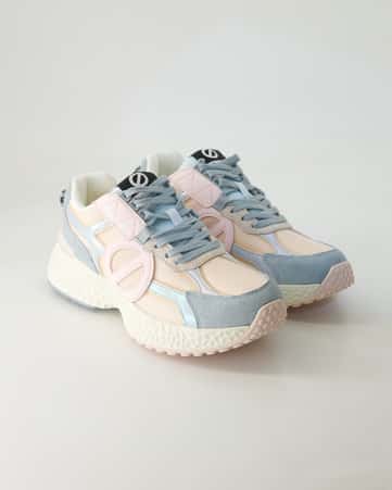 Schnürschuhe sportlich No Name Carter 2.0 in Rosa