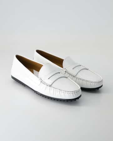 Mokassins George Watts D0040002/332 in Weiß