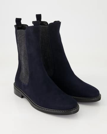 Chelsea Boots George Watts Elga in Blau