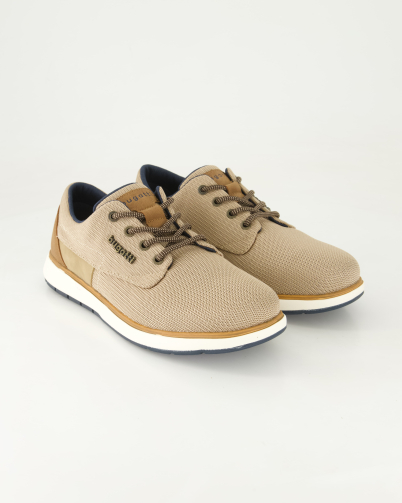 Sneaker low  Bugatti M Lace-Up in Beige