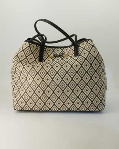 Guess Sophia Large 2 Shopper in Beige
