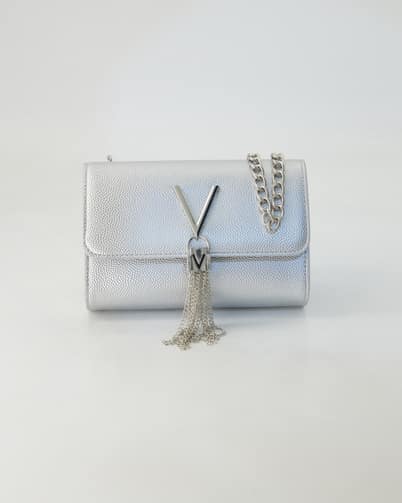 Valentino Pochette Handtaschen in Silber
