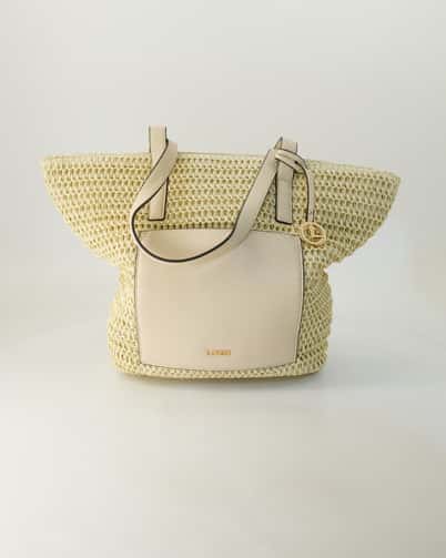 L.Credi Ramina Shopper in Beige