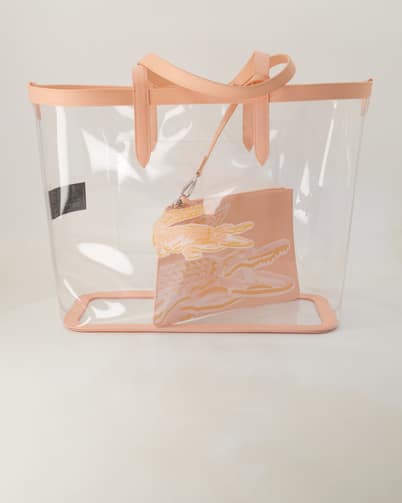 Lacoste Shopping Bag Shopper in Transparent
