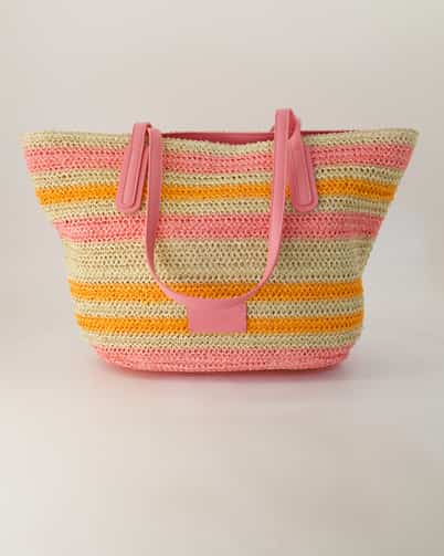 Seidenfelt Savonlinna Shopper Handtaschen in Pink
