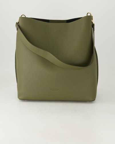 Seidenfelt Meloy Hobo Shopper in Grün