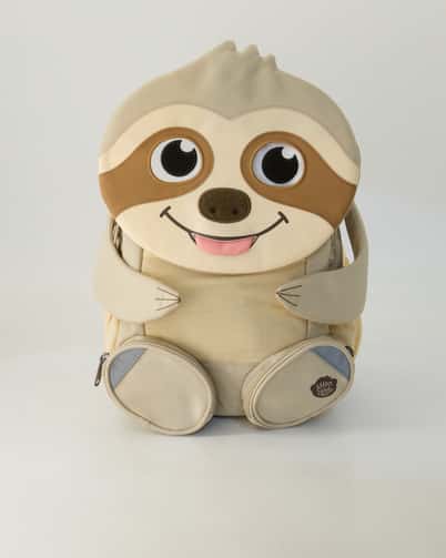 Affenzahn Large Friend Faultier Rucksäcke in Beige