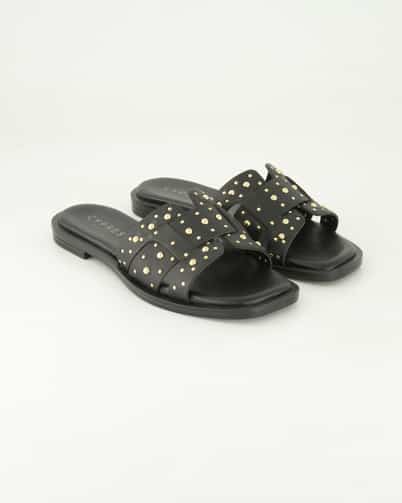 Cypres R221 Pantoletten in Schwarz
