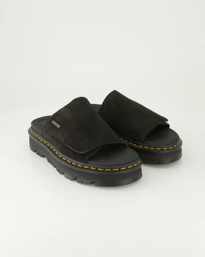 Dr. Martens ZebZag Slide Pantoletten in Schwarz