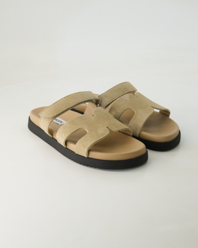 Steve Madden Missile Pantoletten in Beige