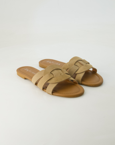 Zahira 13151 Pantoletten in Beige