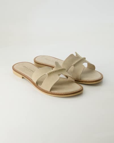 Marc O´Polo Sandal Pantoletten in Beige