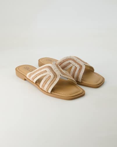 Ella Cruz 2615319 Pantoletten in Beige