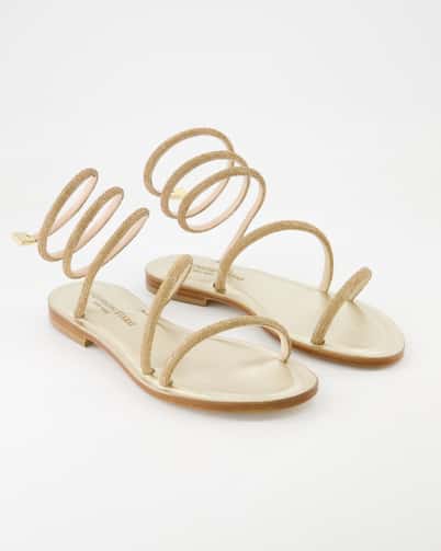Konstantin Starke SS2339 Pantoletten in Gold