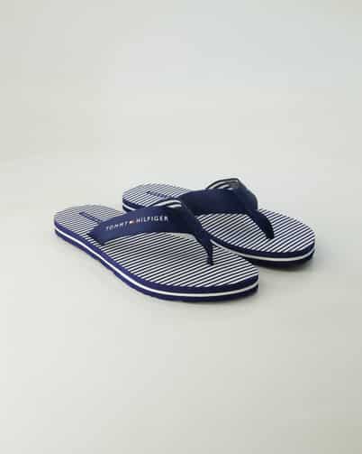 Tommy Hilfiger TH Ithaca Zehentrenner in Blau