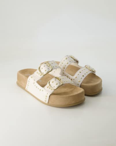 Paul Green 6168 Pantoletten in Beige