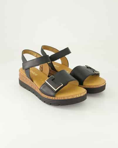 Gabor Comfort 82.700.57 Sandalen in Schwarz