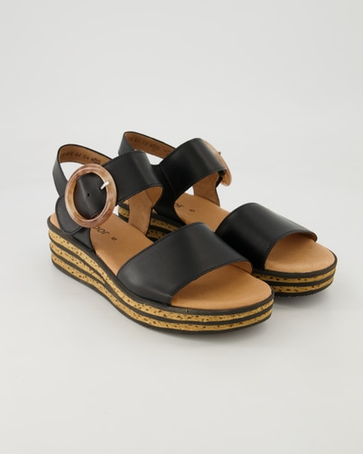 Gabor 84.550.27 Wedges in Schwarz